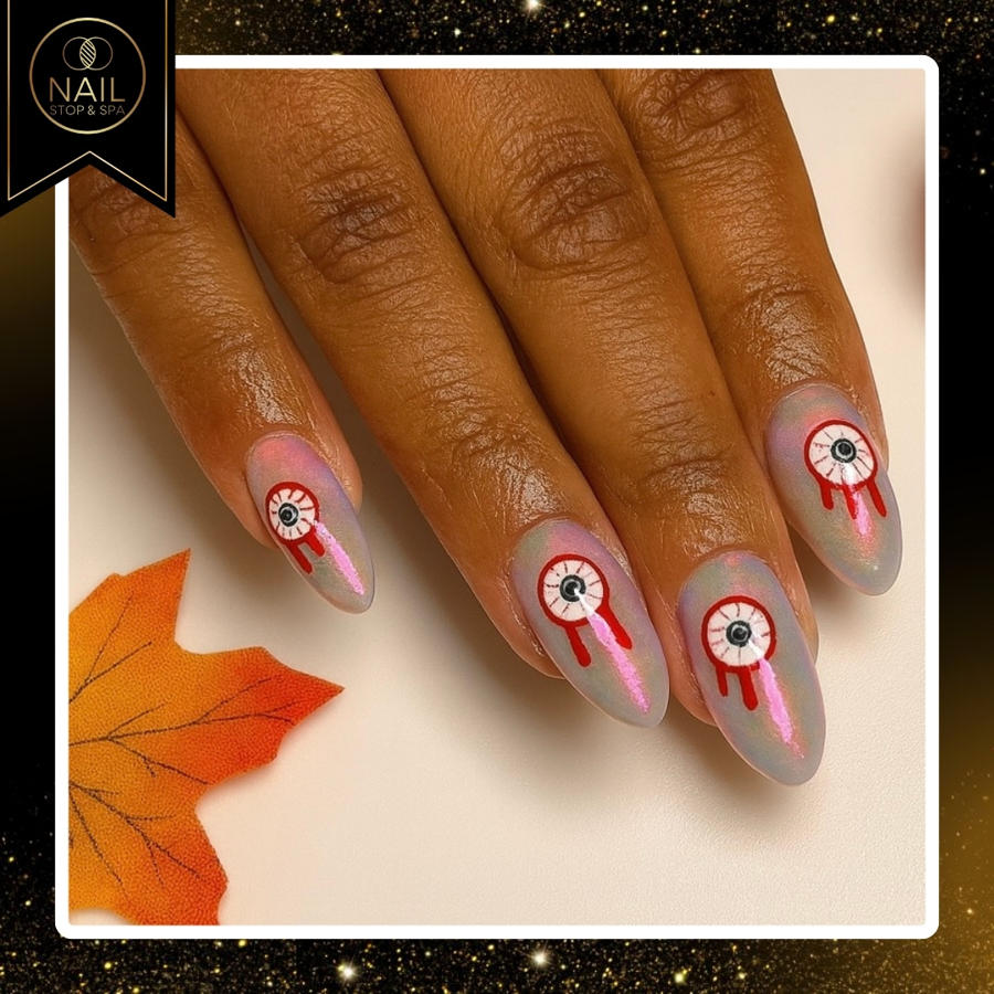 Halloween nail design
